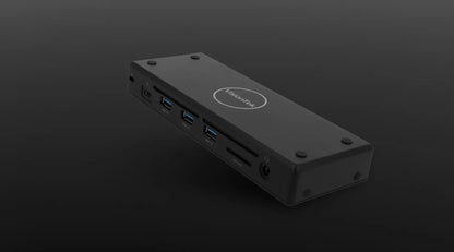 VisionTek.com - VisionTek VT5400 Dual 4K Docking Station | Thunderbolt 4 & USB - C | 80W Power Delivery | 8K Support | USB - A, SD, Ethernet | 120W Power Adapter Included | Windows, Mac Compatible