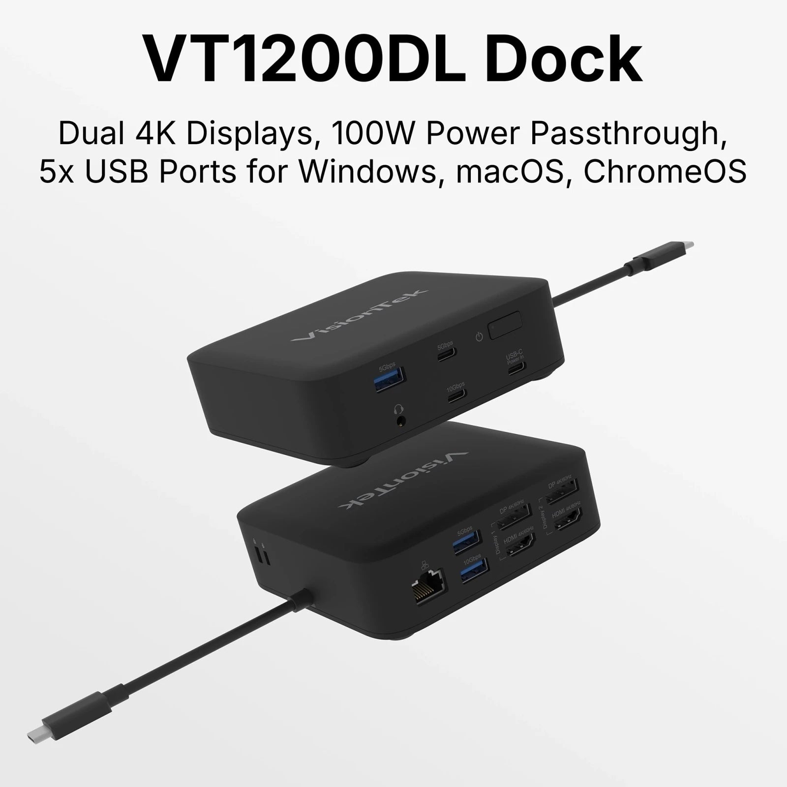 VisionTek.com - VT1200DL Workspace Meeting Ready Kit | DisplayPort