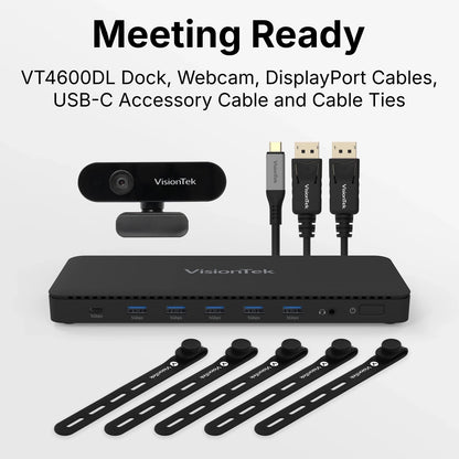 VisionTek.com - VT4600DL Workspace Meeting Ready Kit | DisplayPort