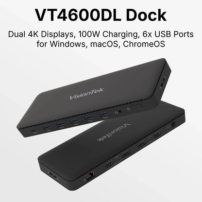 VisionTek.com - VT4600DL Workspace Meeting Ready Kit | DisplayPort