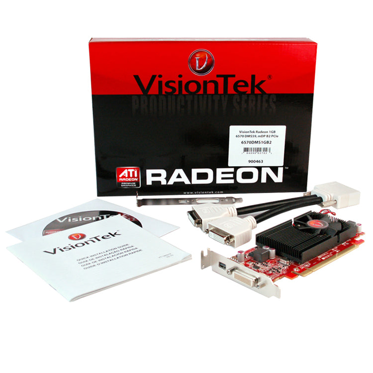 Radeon 6570 SFF 1GB DDR3 3M DMS59 (DVI-I, DVI-D, miniDP