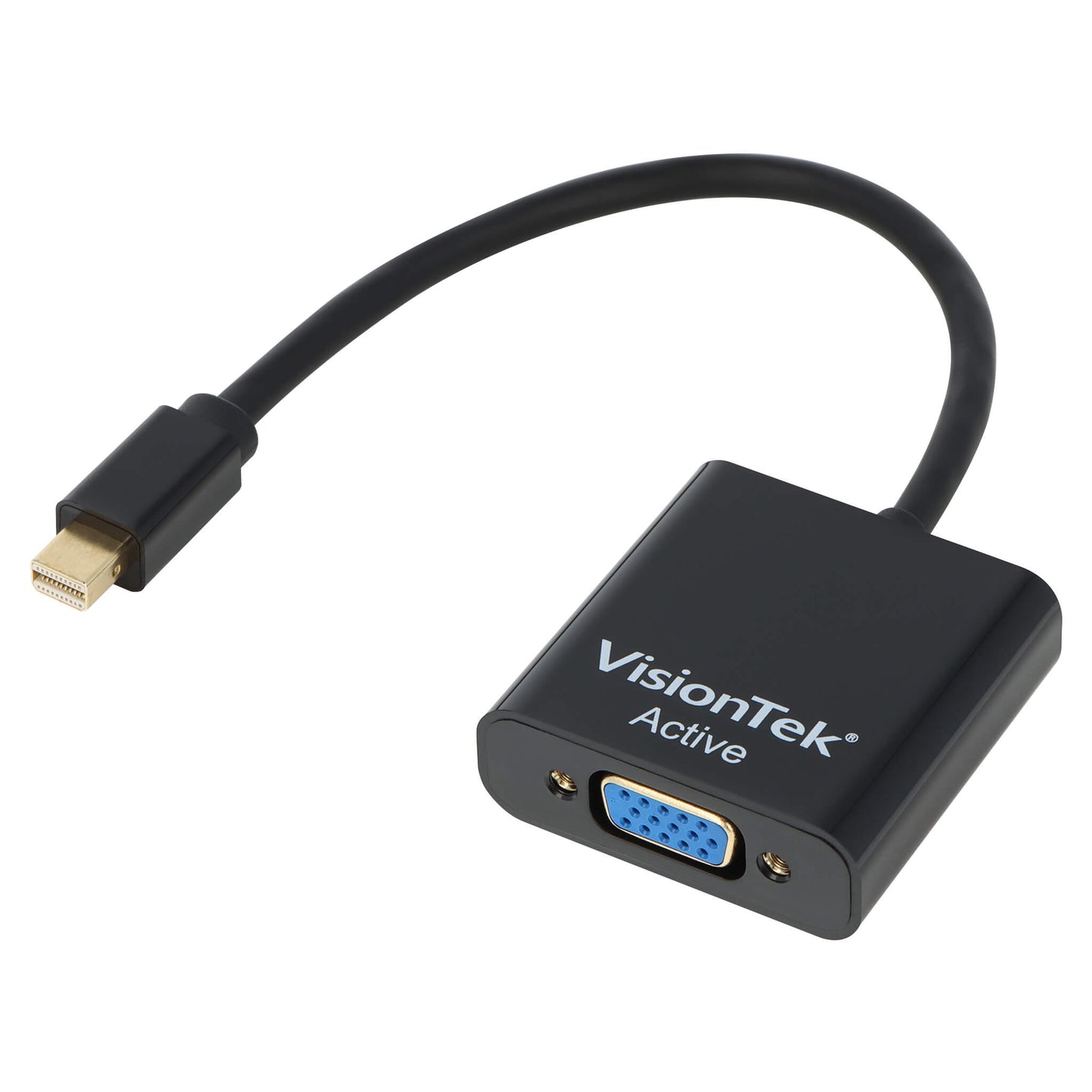 Mini DisplayPort to VGA Active Adapter (M/F) - 7 inch