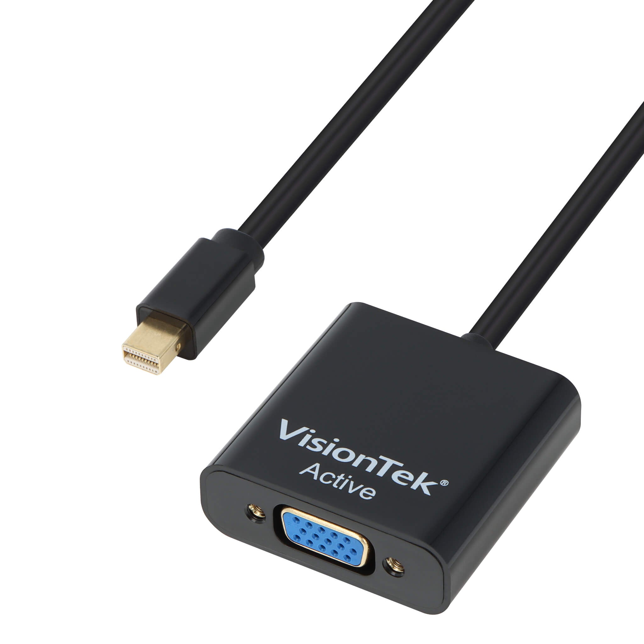 Visiontek Mini DisplayPort to VGA Active Adapter (M/F)