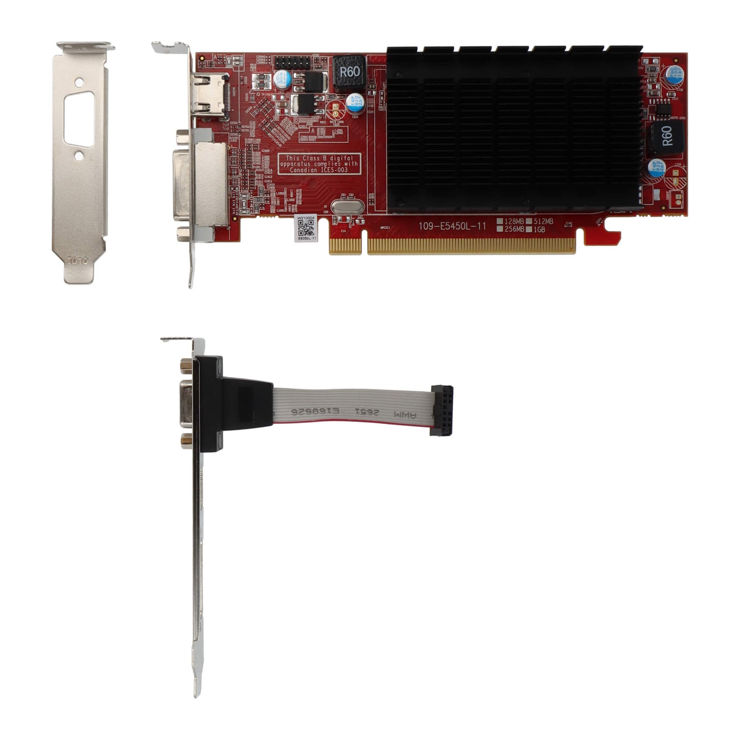Radeon HD 6350 SFF 1GB GDDR3  (DVI-I, HDMI, VGA*)