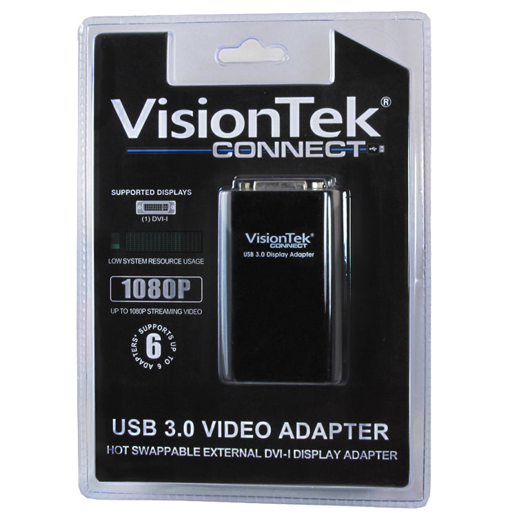 USB 3.0 to DVI-I Adapter (W- DVI to VGA Adapter)