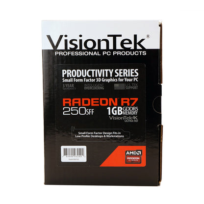 Radeon R7 250 SFF 1GB GDDR5 (DVI-D, HDMI, VGA*)