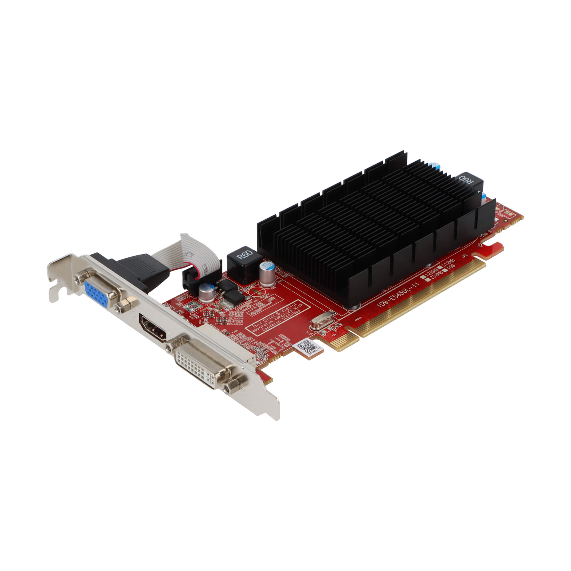 Radeon HD 5450 1GB GDDR3 (DVI-I, HDMI, VGA) – VisionTek.com
