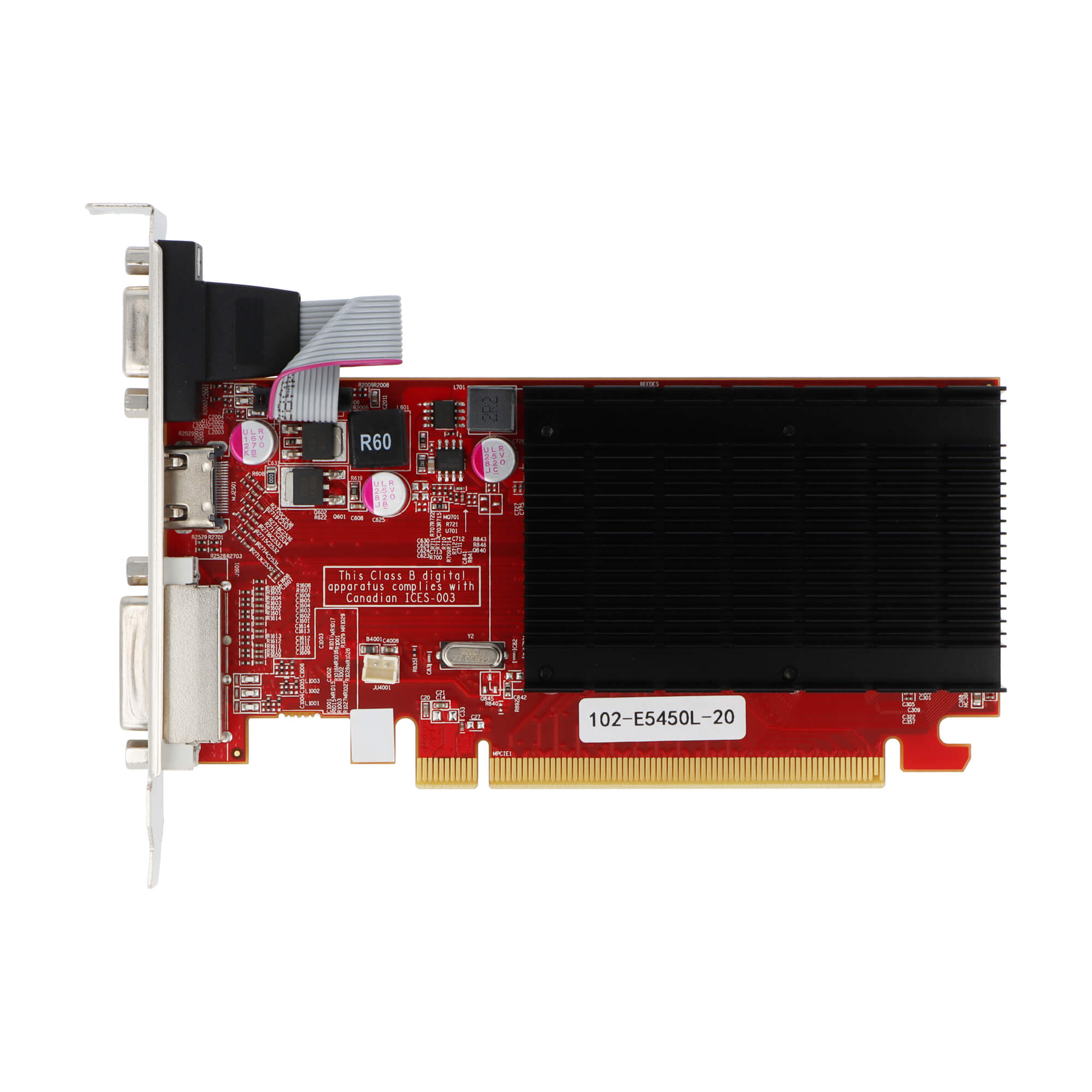 Radeon HD 5450 2GB GDDR3 (DVI-I, HDMI, VGA) – VisionTek.com