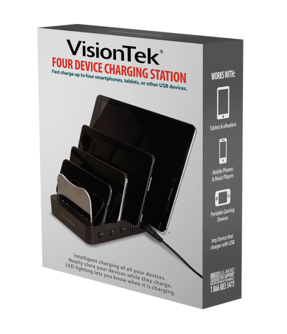 VisionTek 4 Device Charging Station