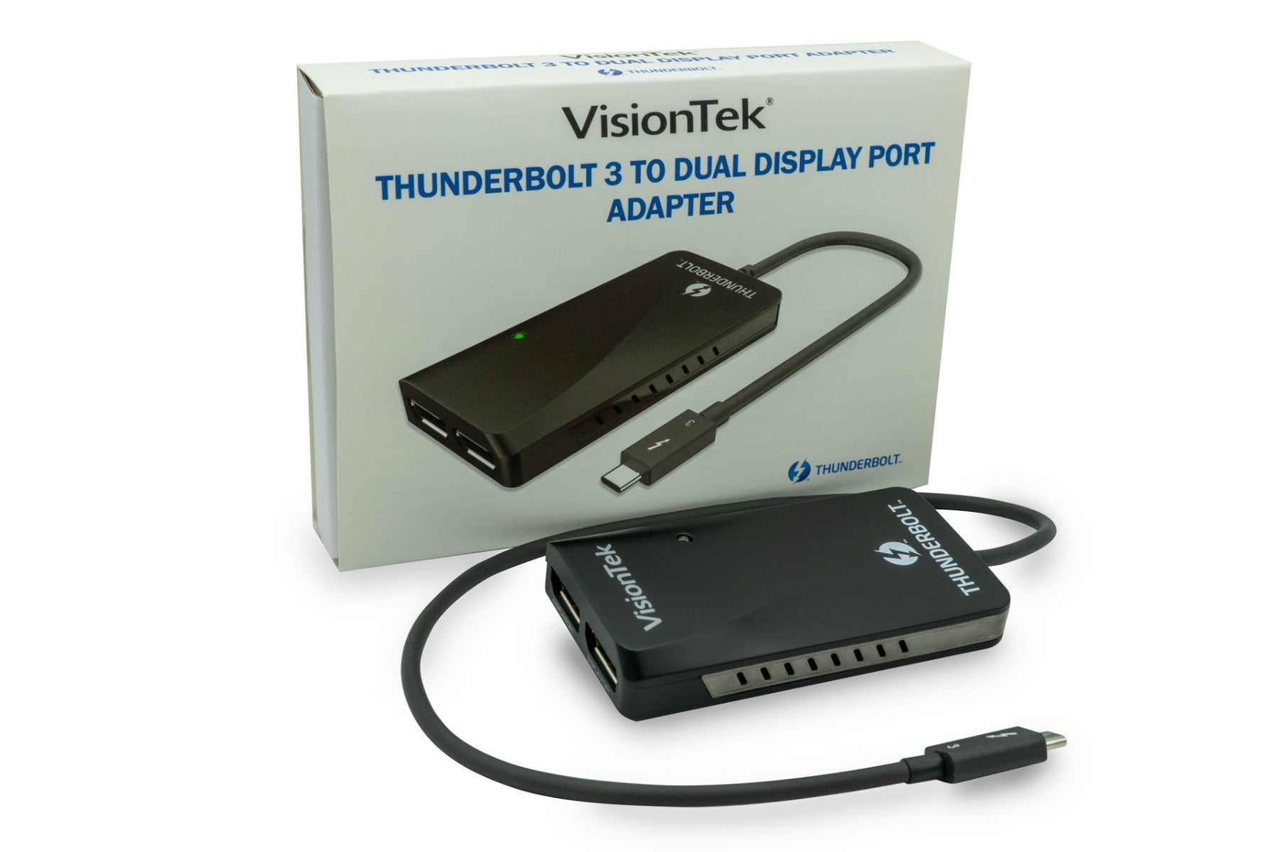 Thunderbolt™ 3 to Dual DisplayPort Adapter