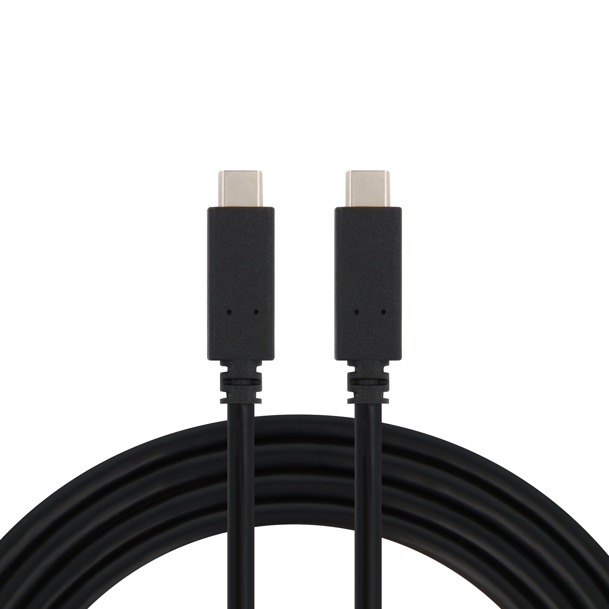 Cable corto USB C a USB C de 1.65 pies, cable USB C 3.2 Gen 2 de 20 Gbps,  cable de transferencia de datos 4K 100 W PD de carga compatible con