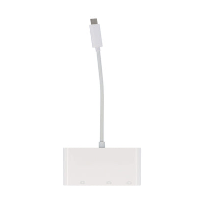 USB-C to DisplayPort, HDMI and VGA Hub (M/F/F/F)