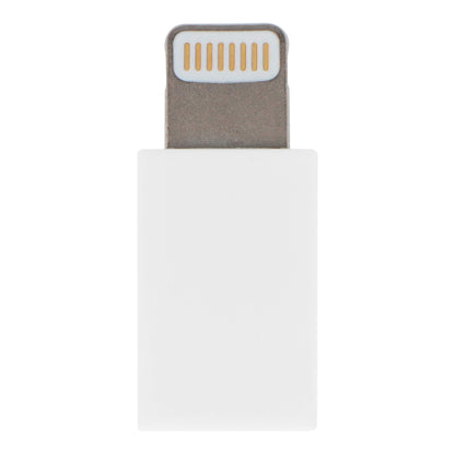 Micro USB to Lightning MFI Adapter White - 2 Pack