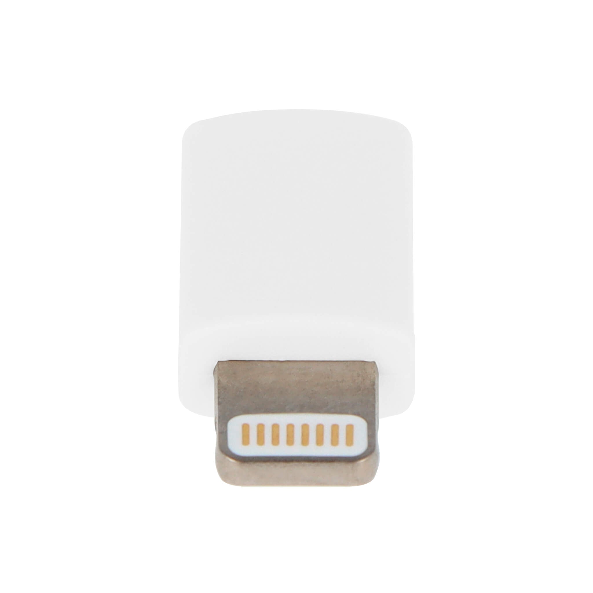 White Apple Lightning Micro USB Adapter - Lightning Kablar