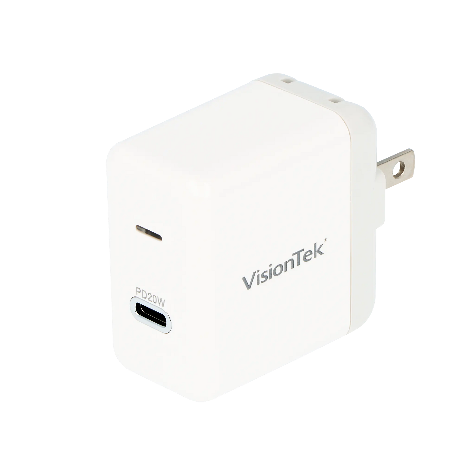 20W USB-C Wall Charger w/ USB-C to Lightning Cable WHT –