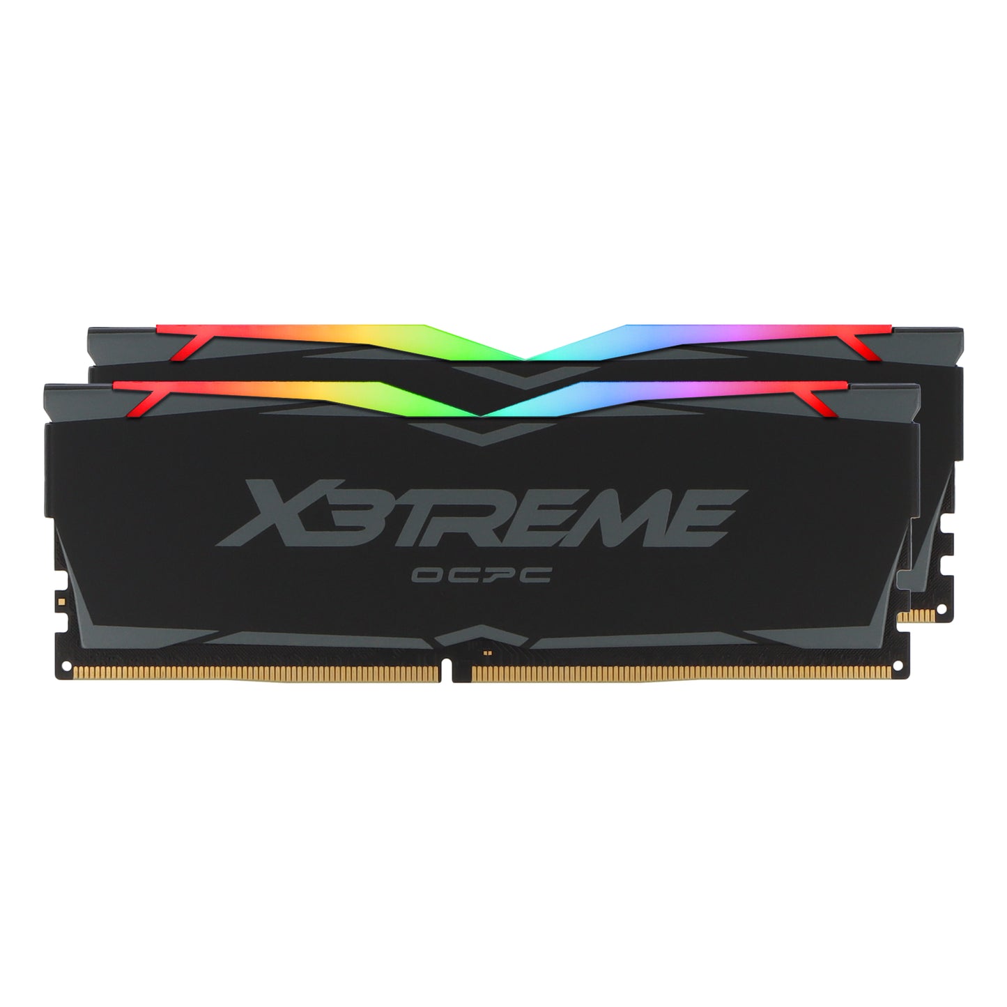 OCPC X3Treme Aura RGB DDR4 16GB (2x8GB) - 3000MHz - CL16 - DIMM- Desktop - Black