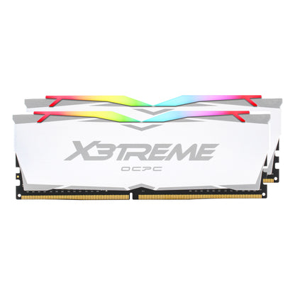 OCPC X3Treme Aura RGB DDR4 16GB (2x8GB) - 3000MHz - CL16 - White