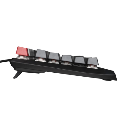 VisionTek.com - OCPC KR1 Gaming Mechanical Keyboard | Gateron Red Switches | Full Size 104 - Key | RGB Backlit | Aluminum Top | PC & Gaming Compatible