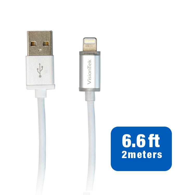 Usb Led Sensor Cable VisionTek Lightning to USB Smart LED Cable | 6 ft 6 Inch (2M) | MFi Ce ...