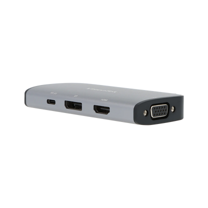 VisionTek.com - VisionTek USB - C MST Display Adapter with Power Passthrough | 3 Displays | DP Alt Mode | 100W Power Delivery | Compatible with Mac, Windows, iPadOS, Chrome & Android