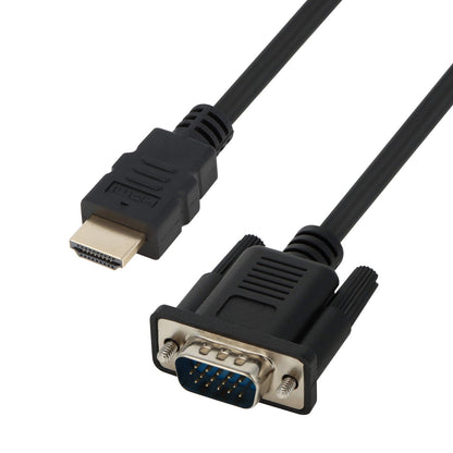 VisionTek.com - VisionTek VGA to HDMI Active Cable | 4 ft 11 in (1.5M) | FHD 1080p @ 60Hz | VGA to HDMI with Audio | Plug & Play | PC, Projector, TV Compatible