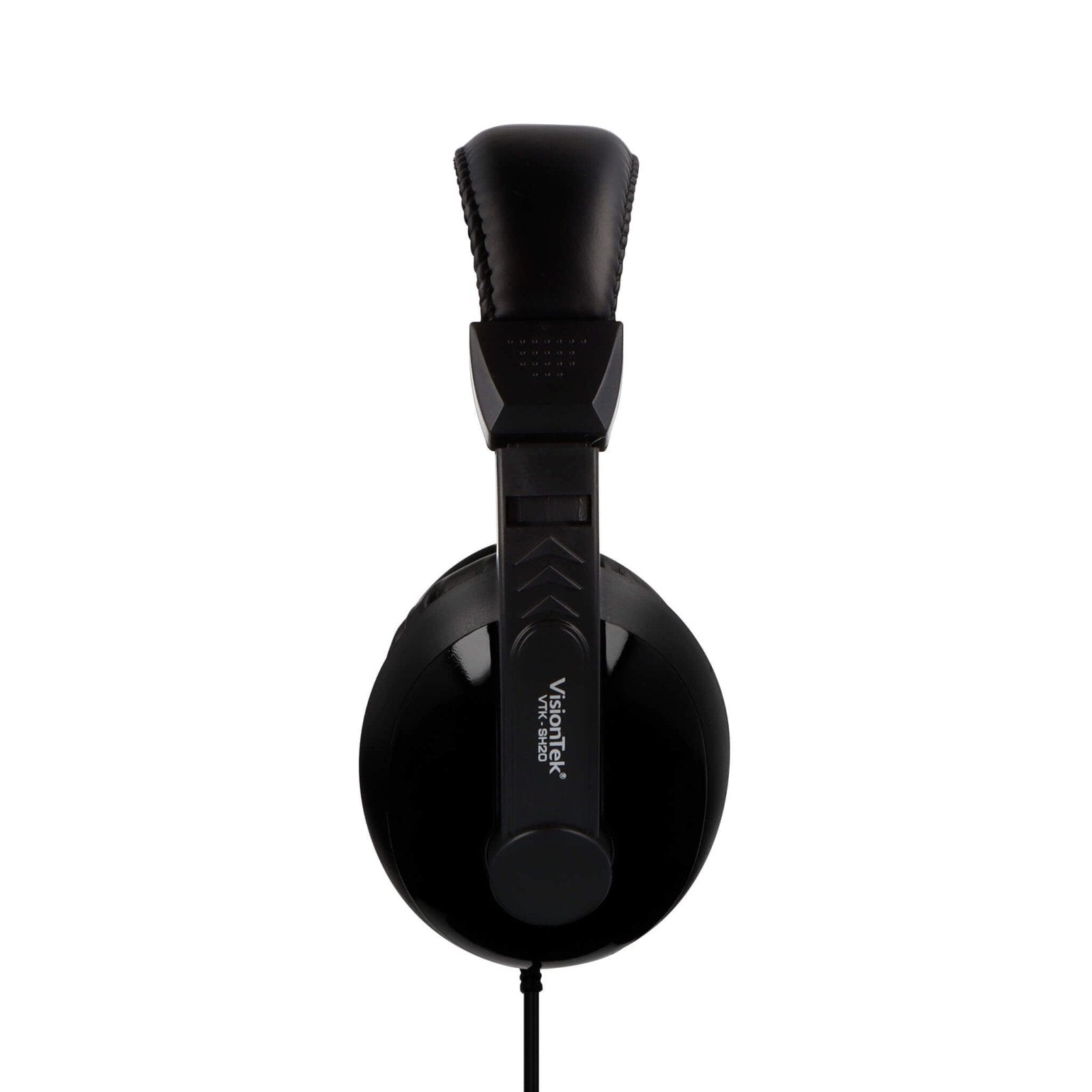 VisionTek.com - VTK - SH20 Stereo Headset with Boom Mic | 3.5mm Wired | Noise - Isolating | Inline Volume Control | PC, Mac, Xbox, PS5, Switch Compatible
